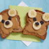 Taking Responsibility for the Health of Vegan Children peanut butter on toast for kids